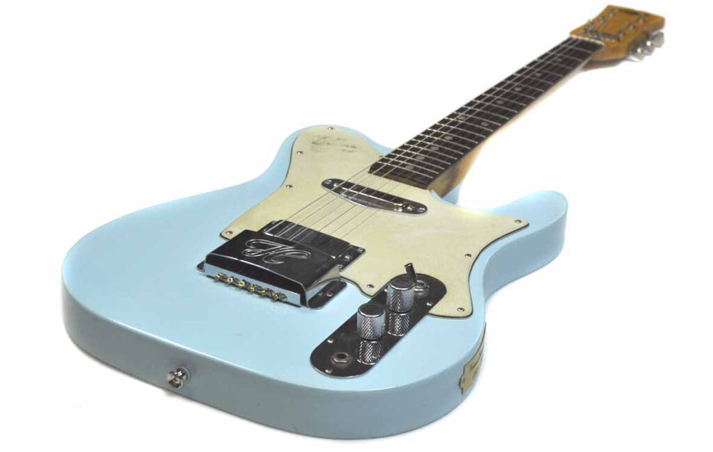 Veranda Guitars Hoyer Telecaster sonic blue