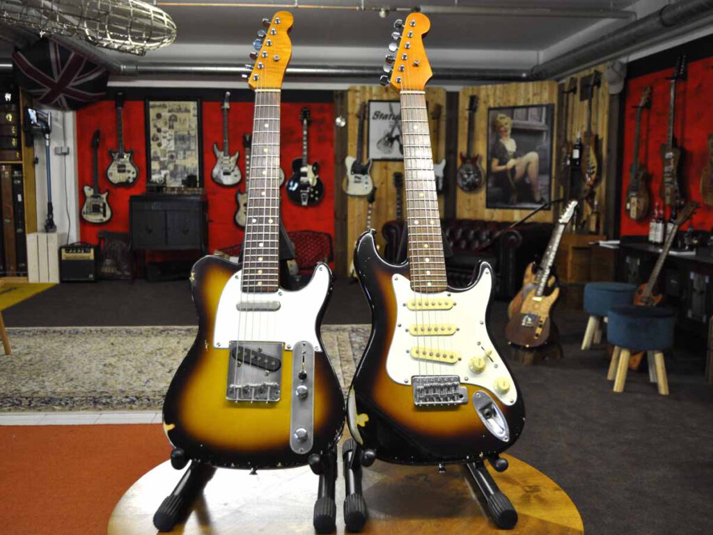 Telecaster und Stratocaster